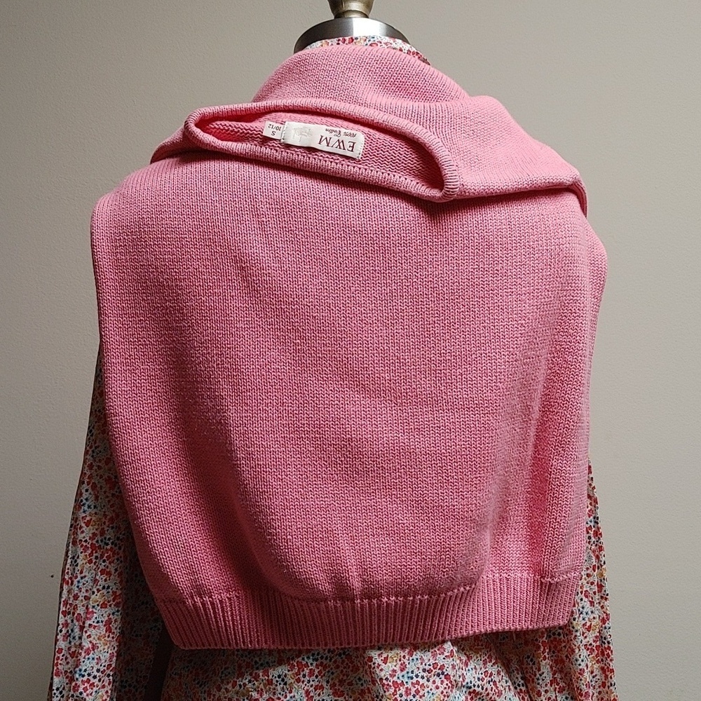 EWM Edinburgh Woolen Mills Pink Pullover Sweater S/M